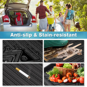 Mixsuper lifestyle roadtrip setting keeps trunk clean during travel