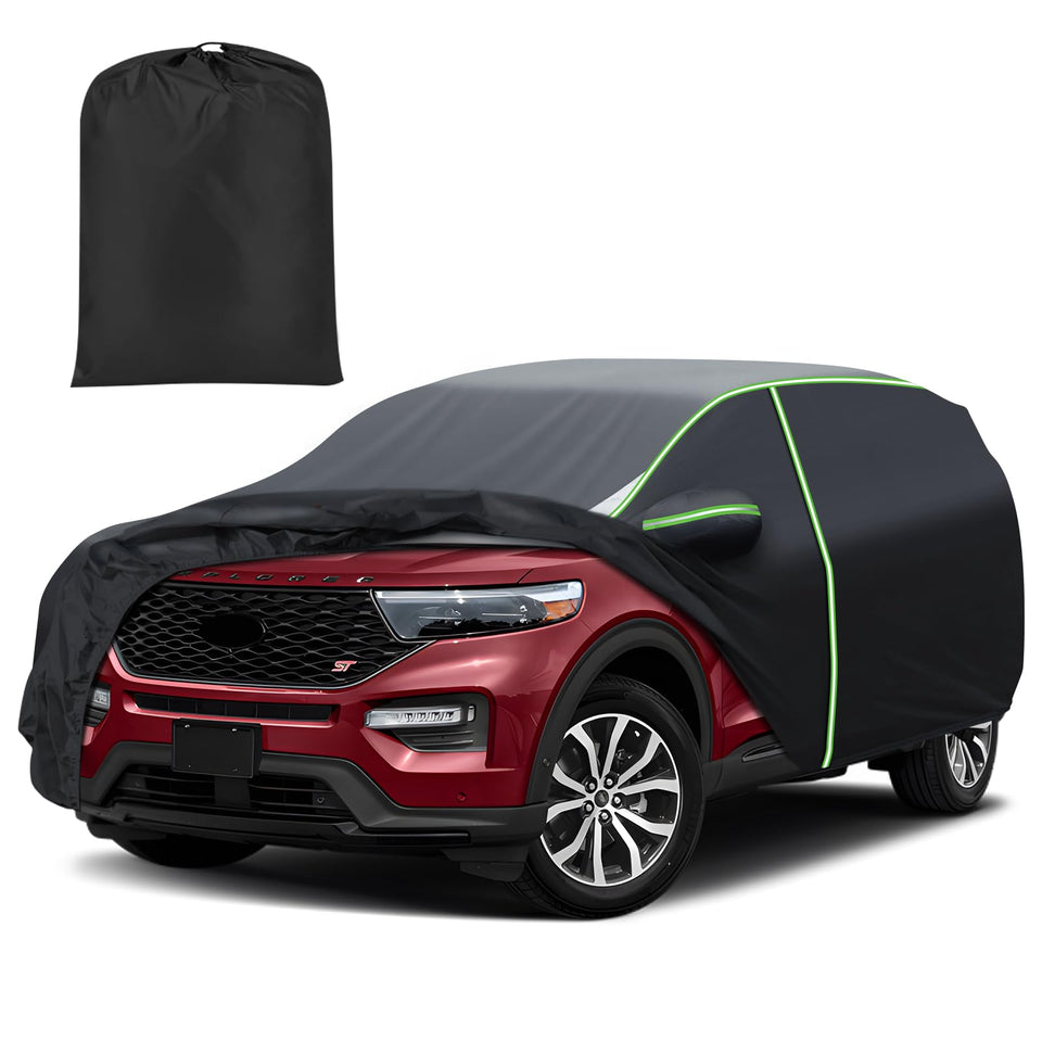 Mixsuper Liner front profile on Ford Explorer showing full coverage and protection