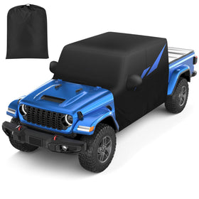 Mixsuper Liner front profile on Jeep Gladiator showing tailored fit and coverage