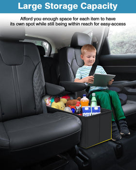 Mixsuper Liner holding kids toys for quick access and tidy backseat