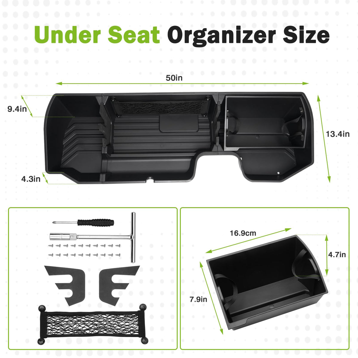 Mixsuper Liner mounting hardware and secure fit for rattle-free stability