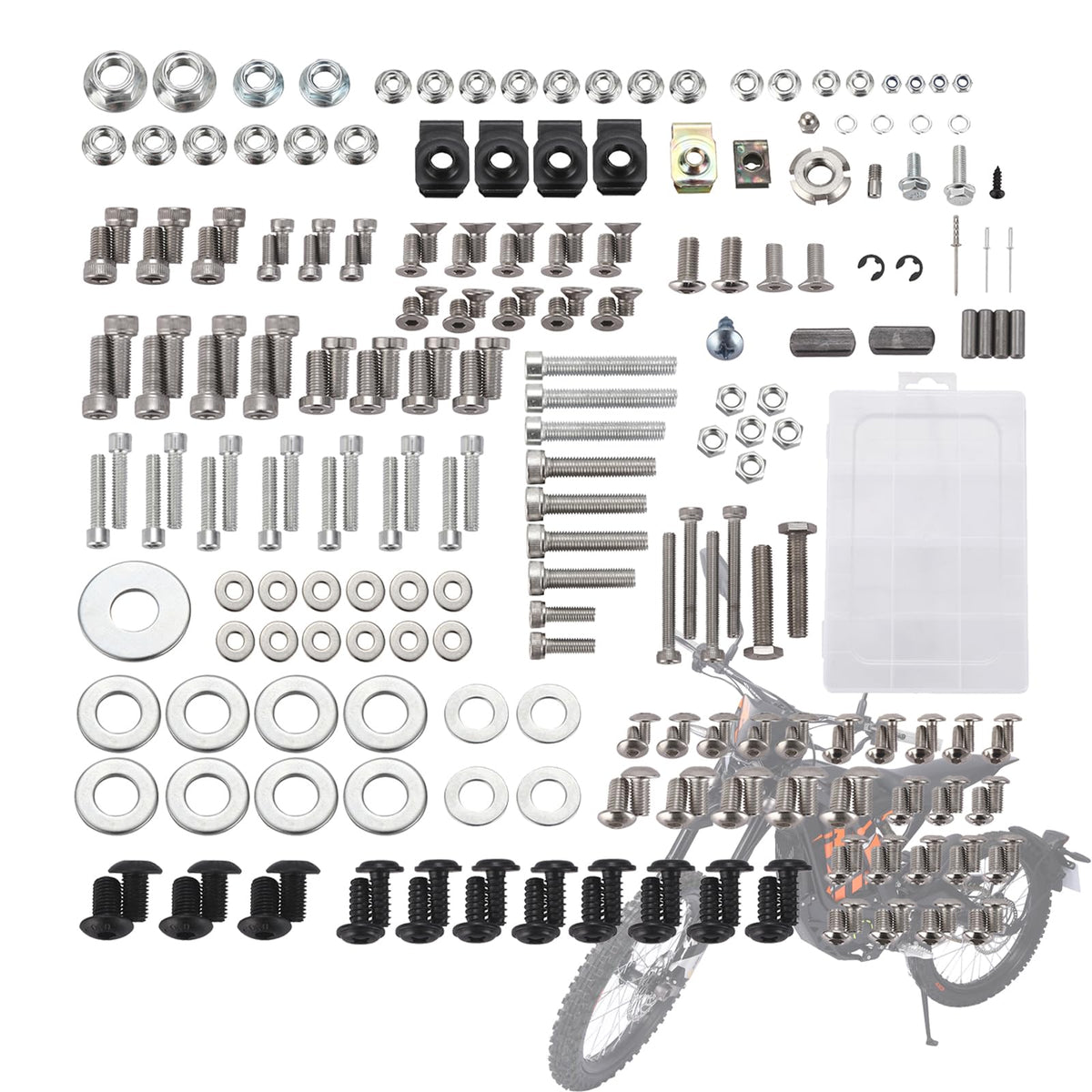 MIYAALLN scale comparison with hand showing kit size and quantity for easy selection