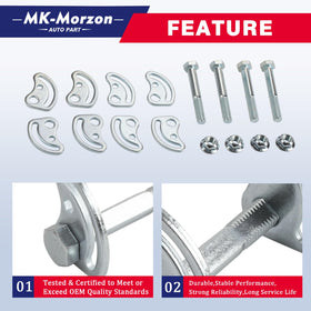 MK-Morzon adjustment demo illustrating ±1.5° camber/caster tuning benefit