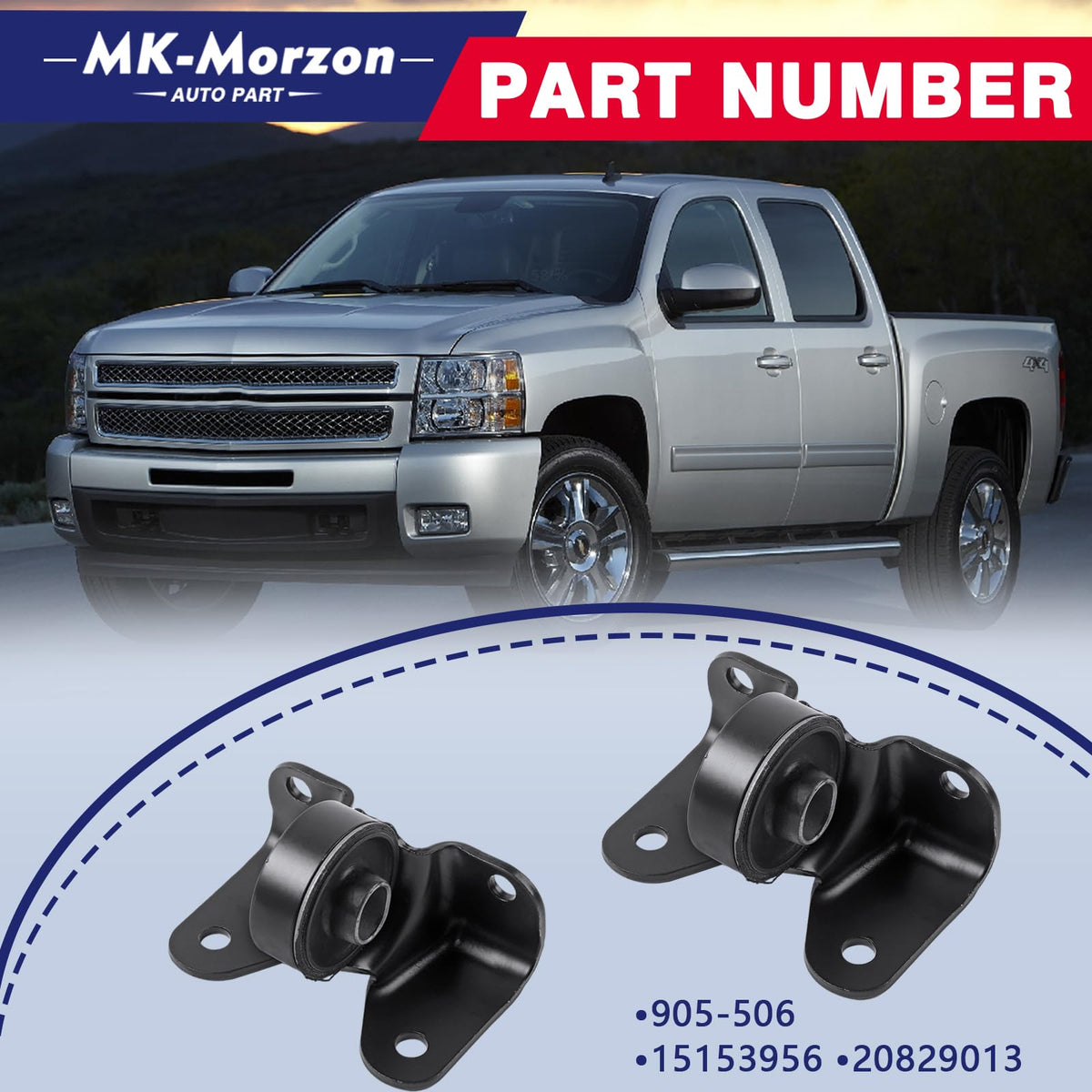 MK-Morzon close-up of bushing detail highlighting vibration isolation benefit