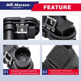 MK-Morzon included screws and bracket displayed for straightforward mounting benefit
