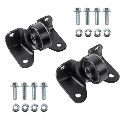MK-Morzon front mounts packed showing complete kit and quick install benefit
