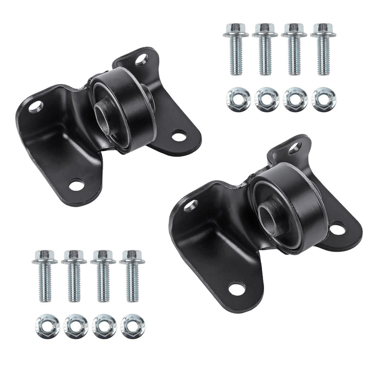 MK-Morzon front mounts packed showing complete kit and quick install benefit