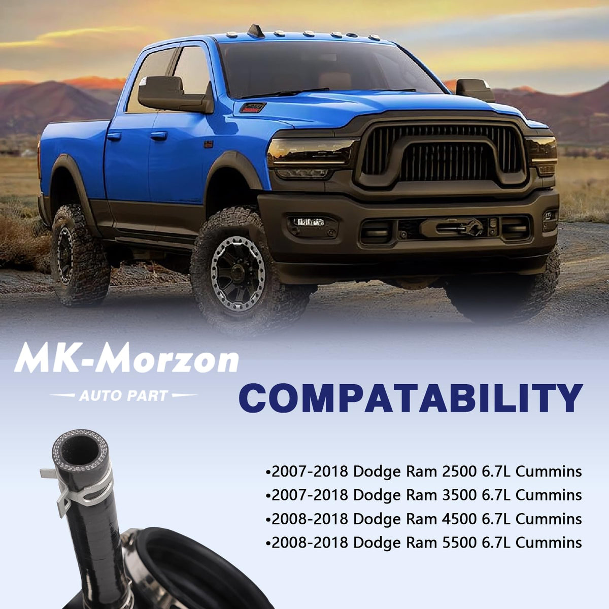 MK-Morzon intake hose connection ends detail for secure seal benefit