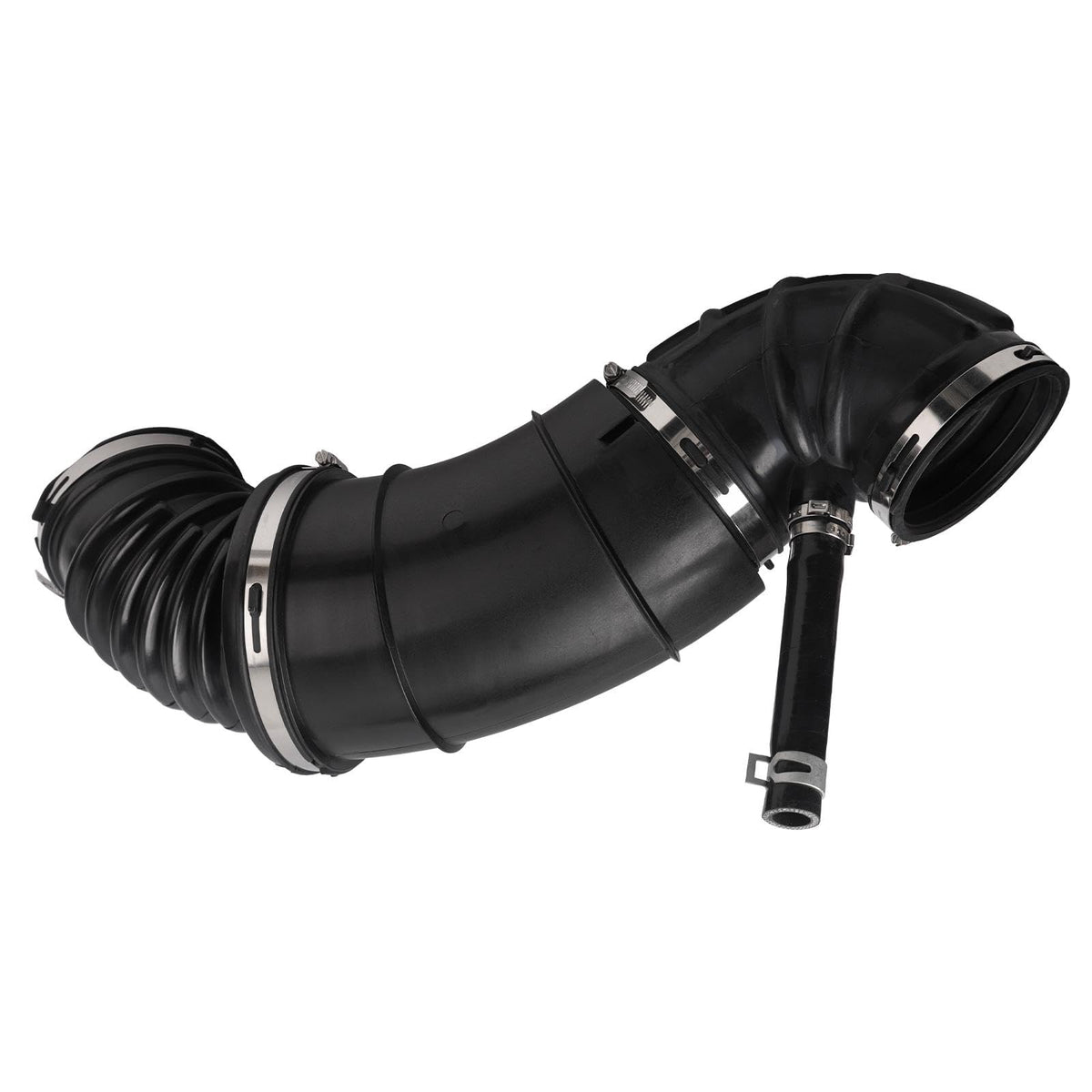 MK-Morzon intake hose front view showing shape and OEM fit benefit