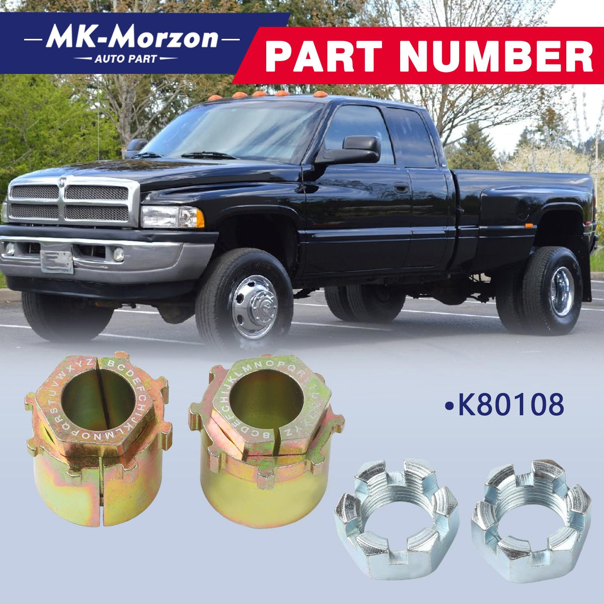 MK-Morzon K80108 close-up of bushing detail highlighting durable construction