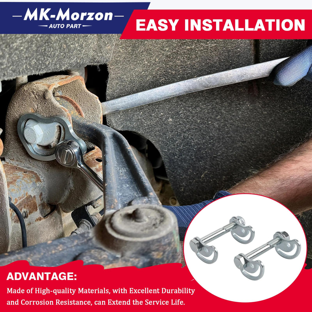 MK-Morzon components next to ruler showing compact size and easy handling