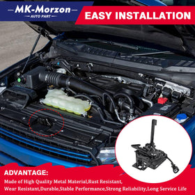 MK-Morzon latch side profile with scale showing correct dimensions for fitment