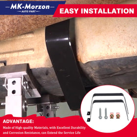 MK-Morzon strap next to ruler showing scale for fit verification and measurement advantage
