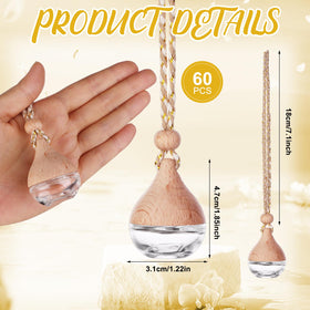 Mkhaslri filled bottle in hand demonstrates compact size and refill ease