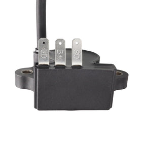 Mliong coil wiring connector detail showing precise fit and secure connection