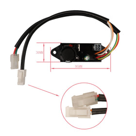 Mliong ignition module connector detail illustrating correct plug fit for easy installation
