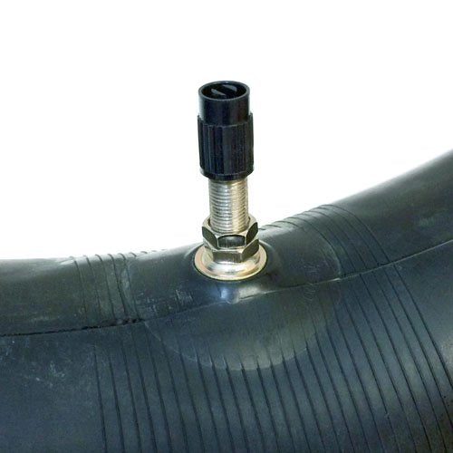 MMG TR4 valve stem close-up highlighting valve quality and easy inflation benefits