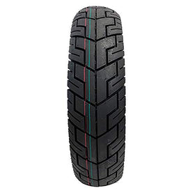 MMG tire set on a 250cc motorcycle in street setting highlighting handling benefit