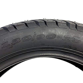 MMG tires mounted on wheel showing size and scale for fitment confirmation