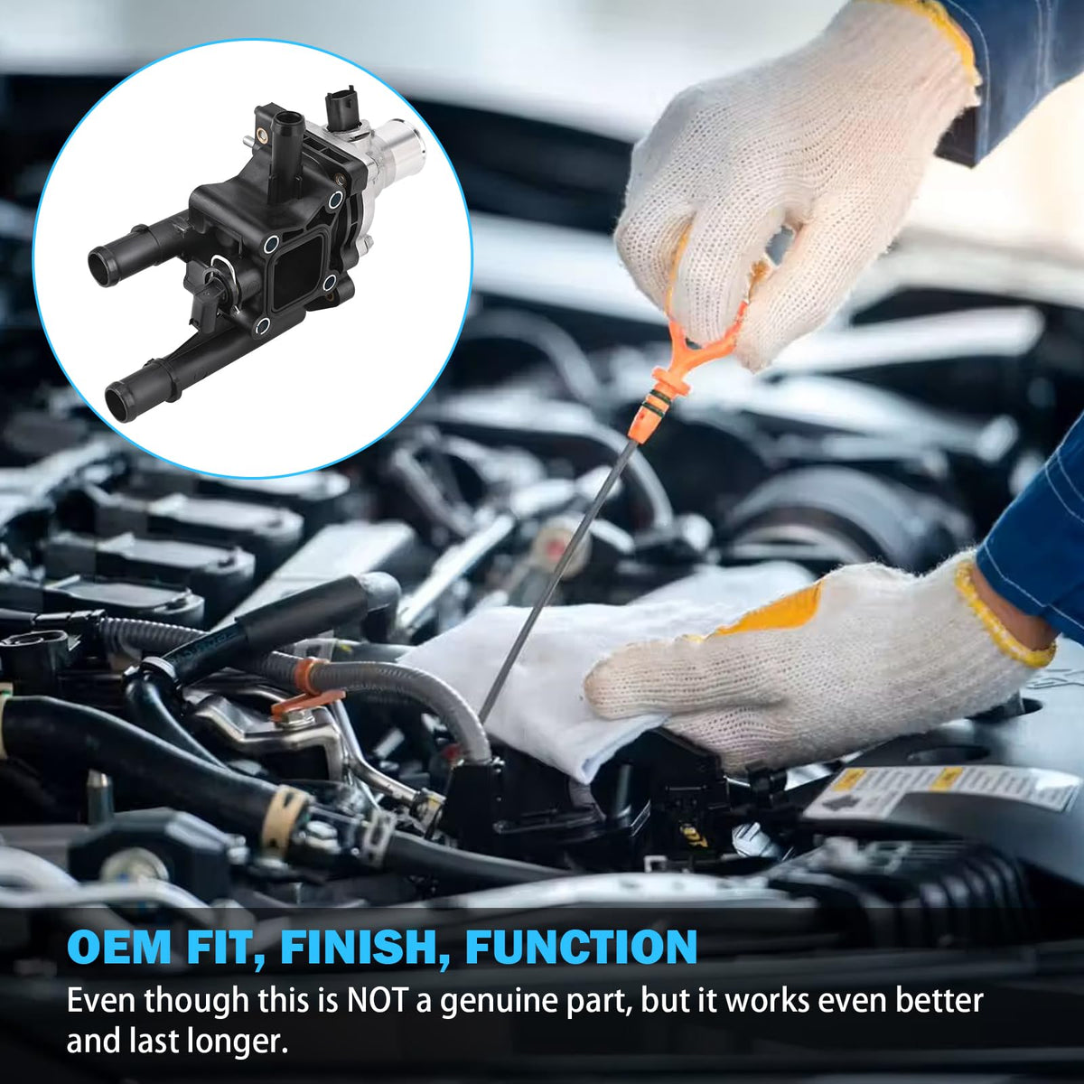 MNJWS mechanic installing housing conveying easy DIY or shop installation
