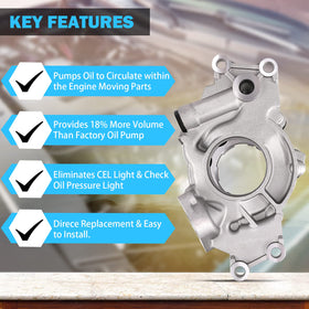 MNJWS oil passage ports visible to show improved flow and reliable lubrication