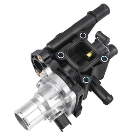 MNJWS front view of thermostat housing showing complete assembly and direct-fit benefit