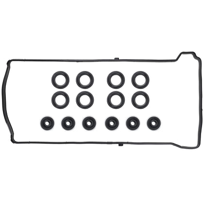 MNJWS valve cover gasket front package showing product and compatibility benefits