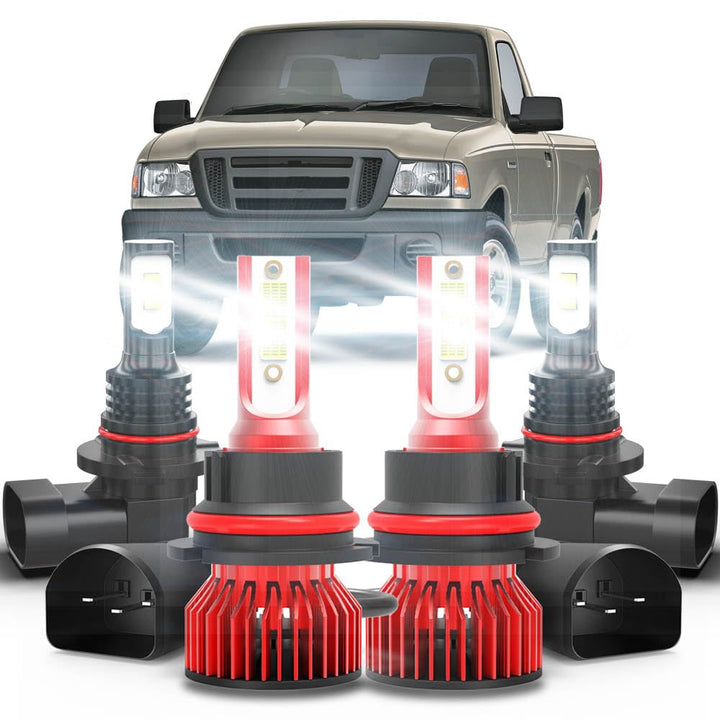 MNWHUC front packaging showing model and pack of four bulbs, clear identification benefit