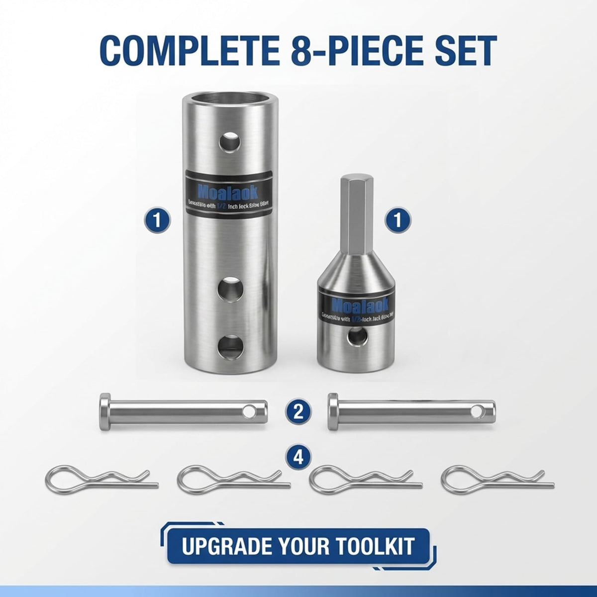Moalaok in storage toolbox showing compact portability benefit