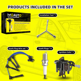 MOAUTO kit on garage workbench lifestyle shot demonstrating ease of use and fast repairs