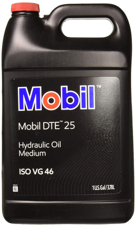 Mobil bottle front label showing product name and specifications for easy identification