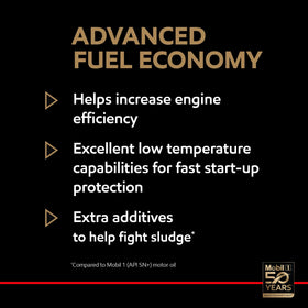 Mobil 1 bottle on car hood during road trip conveying reliability and efficiency