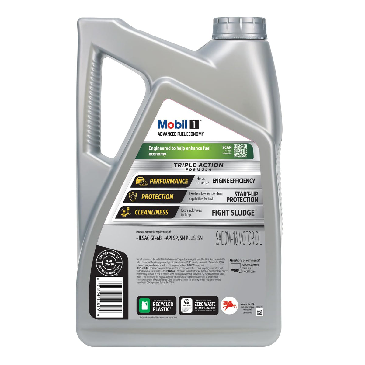 Mobil 1 oil texture showing clear synthetic sheen and low-viscosity benefit