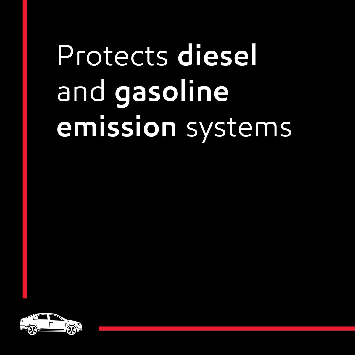 Mobil 1 bottle next to a sports car emphasizing track-ready protection