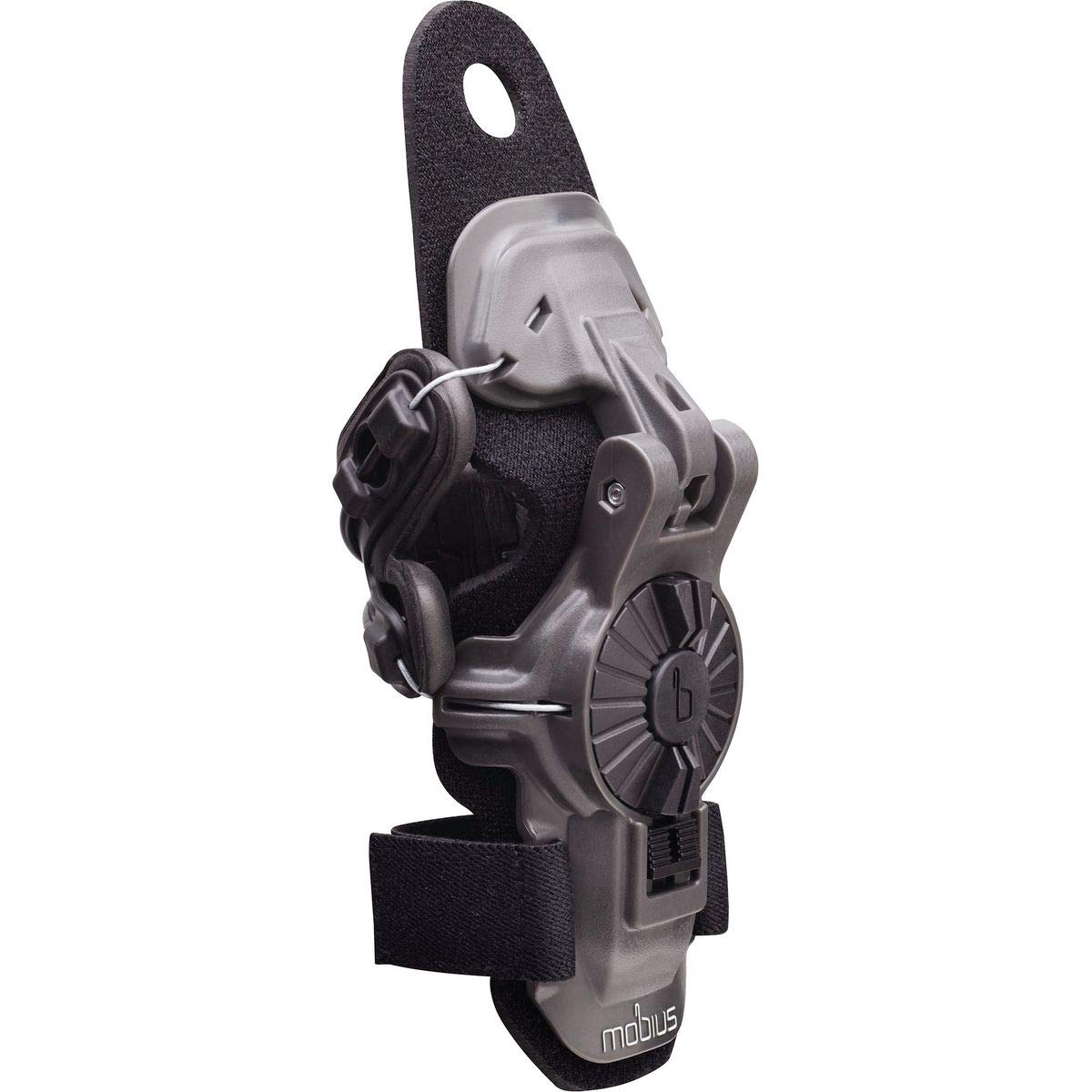 Mobius wrist guards X8 front view showing shell and straps for secure protection