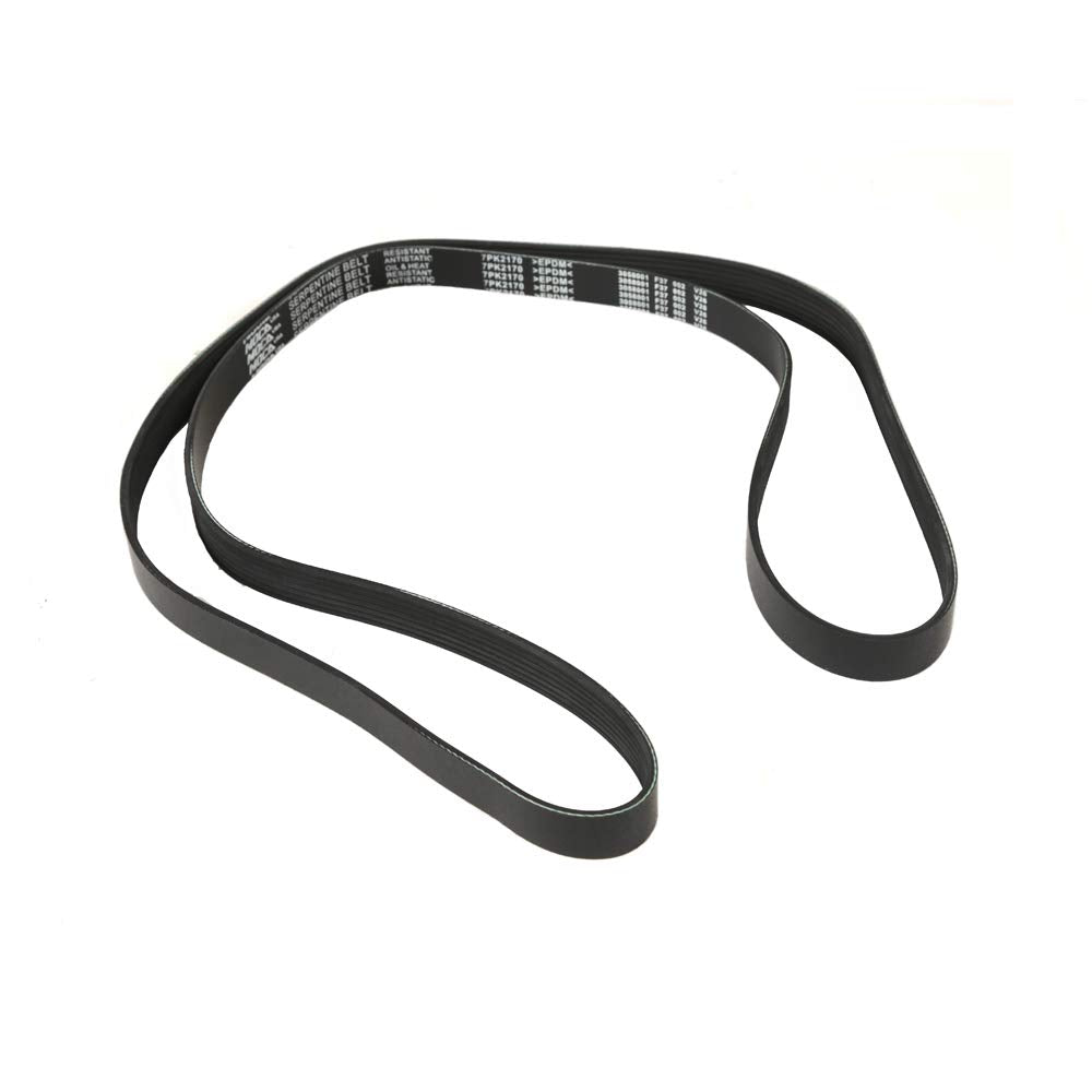 MOCA AUTOPARTS close-up of belt ribs highlighting precise profile for improved grip and reduced slip