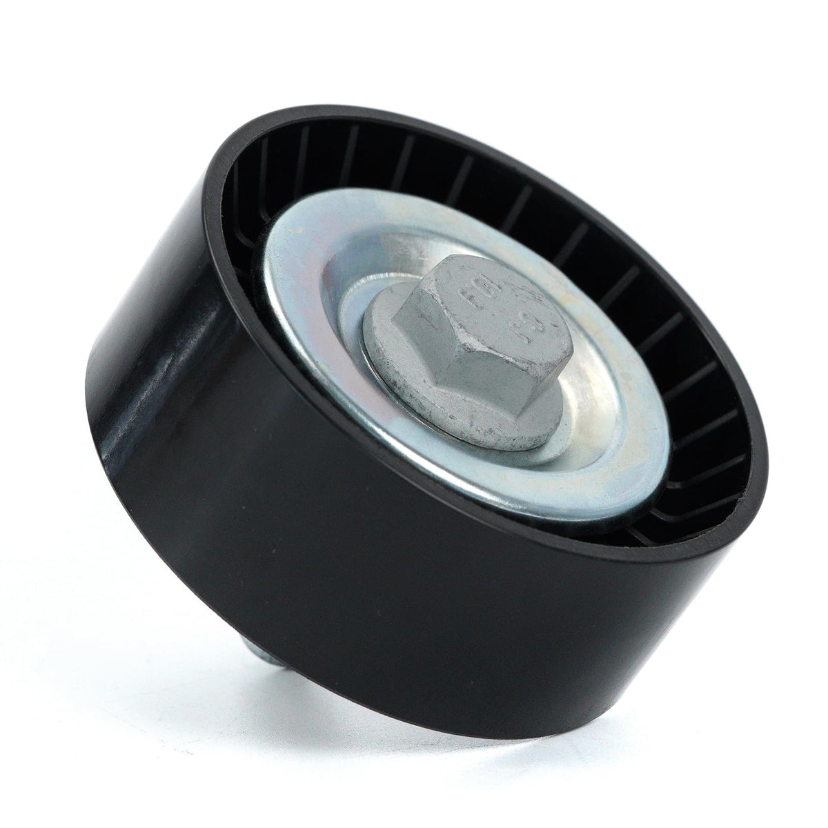 MOCA AUTOPARTS idler pulley bearing close-up showing long-lasting smooth rotation