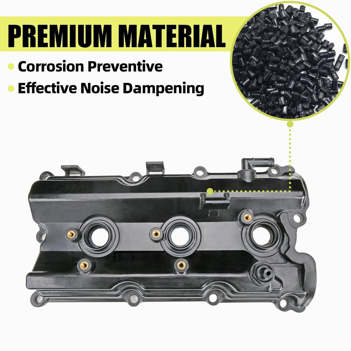 Mocar7 gasket and tube seal detail ensuring leak-free installation