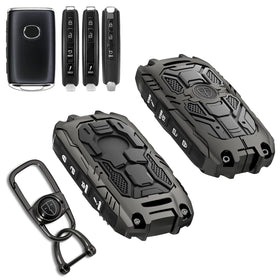 MOCHENT front view of metal key cover showing premium finish and protection