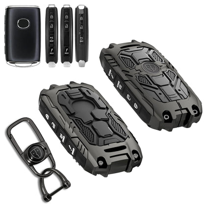 MOCHENT front view of metal key cover showing premium finish and protection