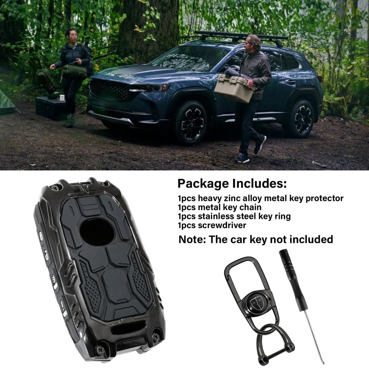 MOCHENT lifestyle image at night showing quick key access and visibility