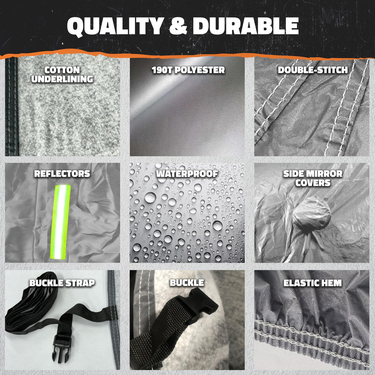 Mockins mirror pocket alignment for quick fit and reduced flapping advantage