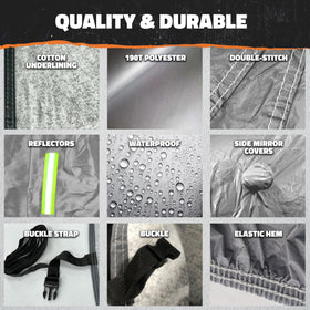 Mockins mirror pocket alignment for quick fit and reduced flapping advantage