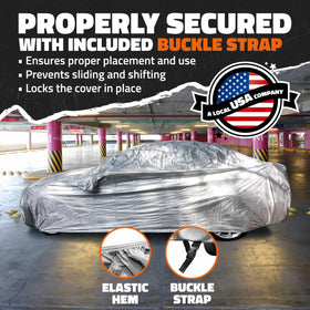 Mockins soft inner lining close-up protecting paint and preventing scratches
