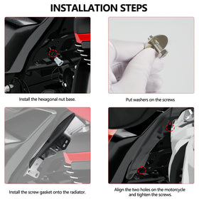 MOCODUO mounting hardware and bolts included for quick assembly