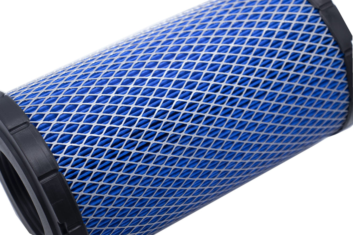 MOCW filter held in hand for scale showing compact, direct-replacement