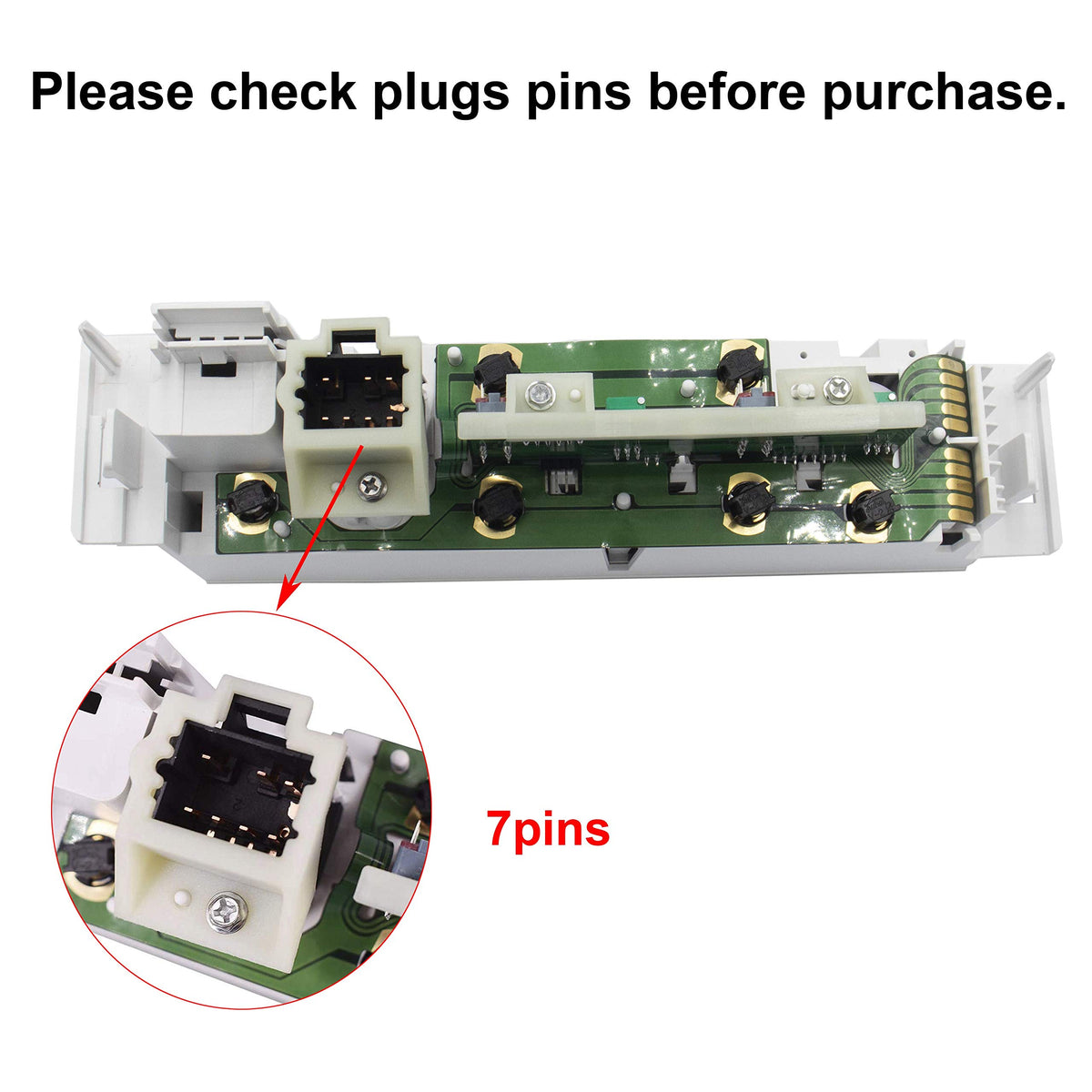 MOCW panel next to ruler for scale showing correct OEM dimensions
