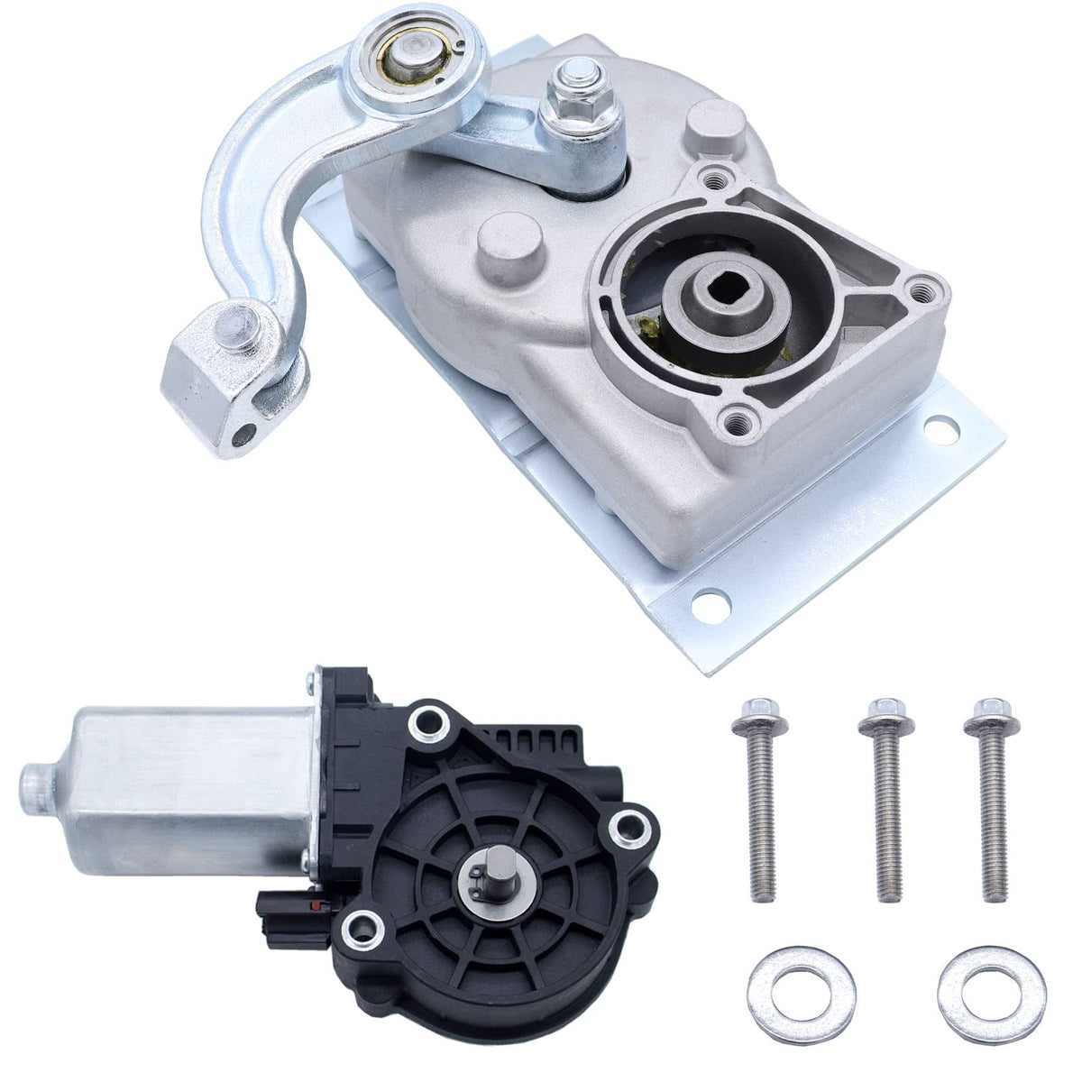 MOCW gearbox front assembly showing mounting points and robust construction for reliable replacement