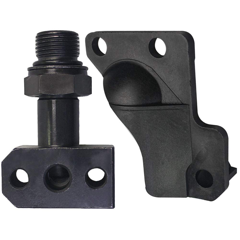 MOCW female HPOP adapter fitting side view demonstrating improved fit and sealing benefit