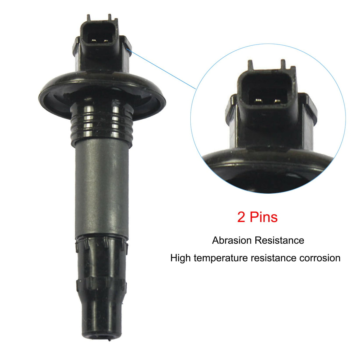 MOCW coil stick installed on Sea-Doo 4-TEC engine illustrating direct-fit ease